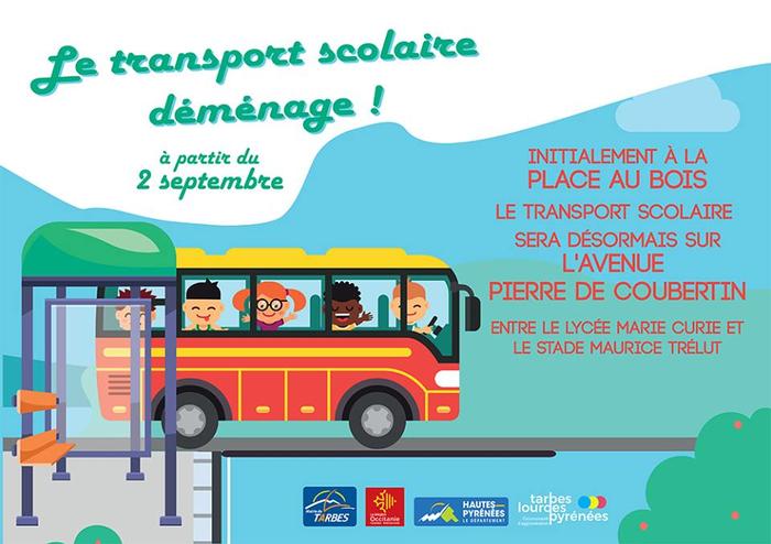 Tarbes - transport scolaire - action coeur de ville